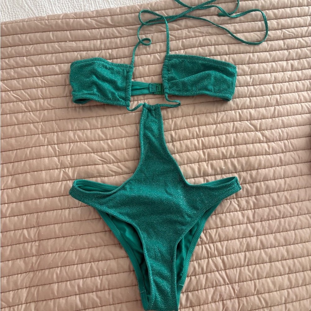 Triangl Swimwear green One-Piece